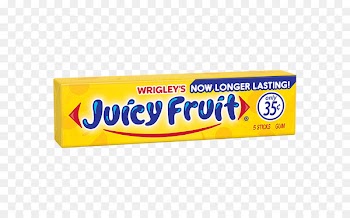 Chewing gum Juice Juicy Fruit Wrigley Company 0 - chewing gum 
