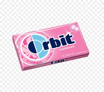 Chewing gum Mentha spicata Peppermint Orbit - chewing gum 