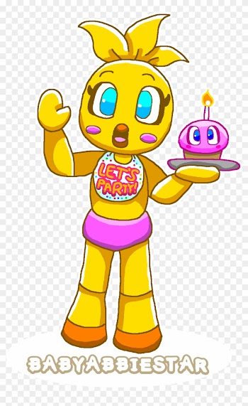 Chi And The Cupcake By Babyabbiestar - Baby Chica And Her Cupcake