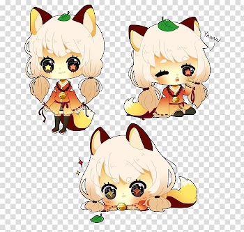 Chibi Anime, Chibi transparent background PNG clipart