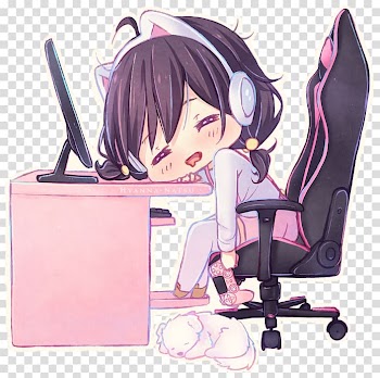Chibi Anime Kavaii , Chibi transparent background PNG clipart