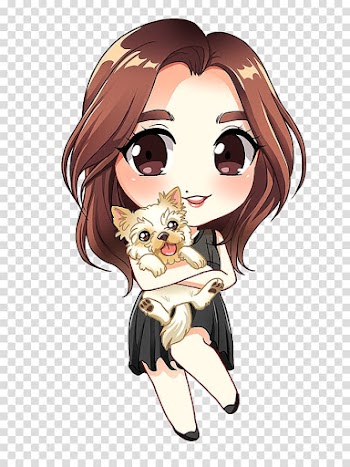 Chibi Art Hair Anime, animal hair transparent background PNG clipart