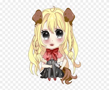 Chibi Dog Girl By Haleska - Chibi Dog Girl