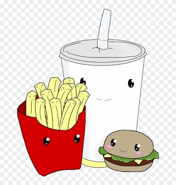 Chibi Fast Food By 1tomboy Chibi Fast Food By 1tomboy - Food Chibi Png