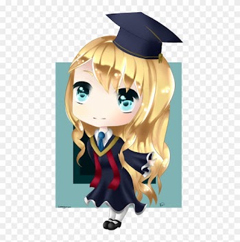 Chibi Graduation Ceremony Anime Drawing - Chibi Graduation Ceremony Anime Drawing