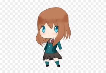 Chibi Highschool Girl By Listlessleelee - High School Girls Chibi Drawing