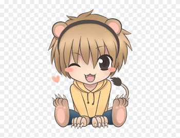 Chibi Lion Boy By Tiramiizu - Chibi Wolf Boy Mouth