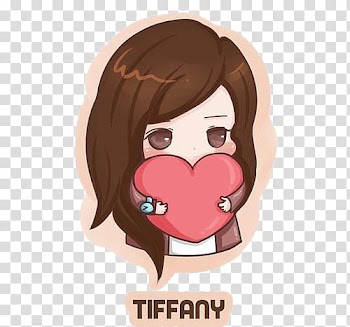 Chibi Tiffany Heart A Tag transparent background PNG clipart