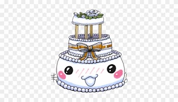 Chibi Wedding Cake By Animegirlmika - Wedding Cake