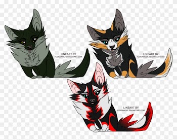 Chibi Wolf Adopts - Domestic Short-haired Cat