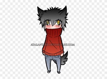Chibi Wolf By Atalanta83 - Cartoon