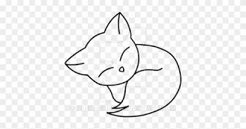 Chibi Wolf Sleep By Alenachen - Chibe Wolf Base
