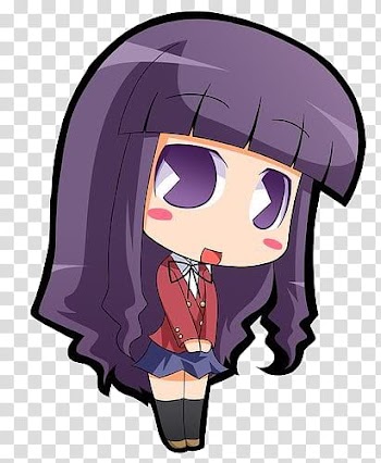 Chibis ZIP, female anime character transparent background PNG clipart