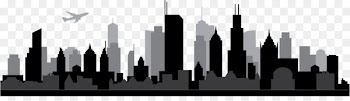 Chicago Skyline Silhouette - skyline 