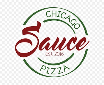 Chicago-style pizza Logo Brand - overnight insignia 
