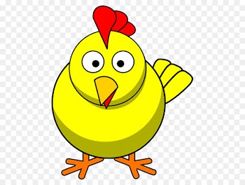 Chicken as food Lent - Easter Clip Art Illustration - chicken 
