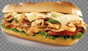 Chicken Burger PNG Image with Transparent Background