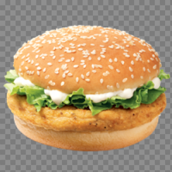 Chicken Burger PNG Pic
