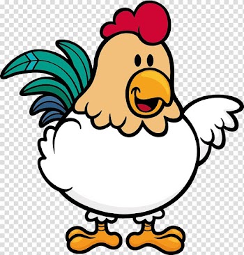 Chicken , cartoon animals transparent background PNG clipart
