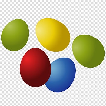 Chicken Easter egg, Easter egg color material transparent background PNG clipart