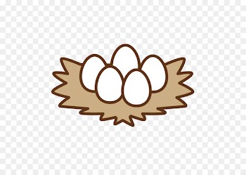 Chicken egg Nest Clip art - Nest egg 