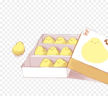 Chicken Food Mochi Chinsuko Madeleine - Chick egg cake 
