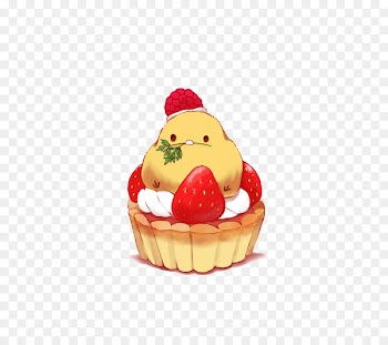 Chicken Food Petit four Moe Masala chai - Strawberry cake chick 