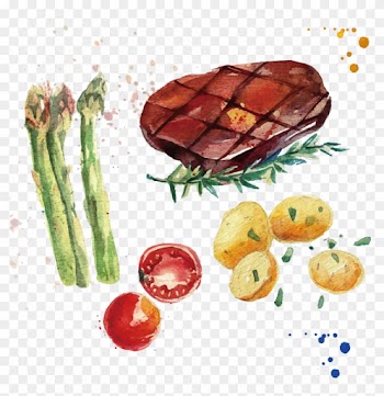 Chicken Fried Steak Hamburger T-bone Steak - Blank Recipe Book: Wholesome Food