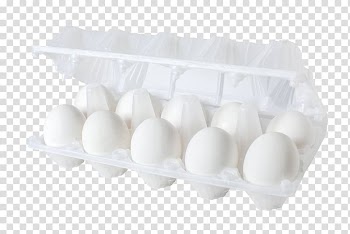 Chicken Paper Egg carton , White plastic egg box transparent background PNG clipart