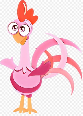 chicken rooster cartoon bird clip art