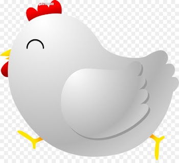 Chicken Rooster Cartoon Caricature Sticker - resource center 