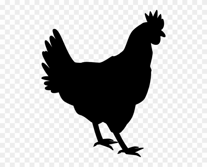 Chicken Silhouette Png - Chicken Silhouette