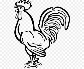 Chicken Tattoo Clip Art Rooster - haan 