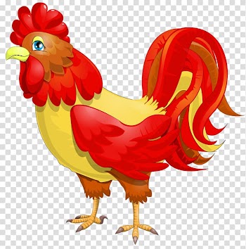 Chicken Watercolor painting Chinese zodiac, cock transparent background PNG clipart