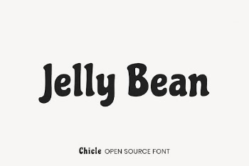 Chicle open source font by Sudtipos | Free Font Add-on - rawpixel
