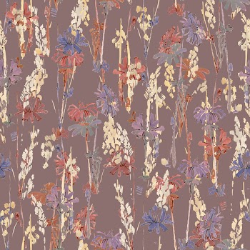 Chicory seamless pattern