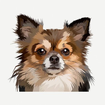 Chihuahua dog clipart, collage element | Free PSD - rawpixel