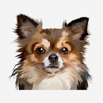Chihuahua dog clipart illustration. Free | Free Photo - rawpixel