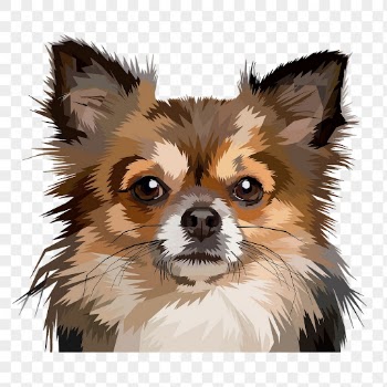 Chihuahua dog png sticker illustration, | Free PNG - rawpixel