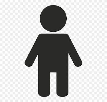Child Boy Simple Black And White Clip Art - Mensch Clipart Schwarz Weiß