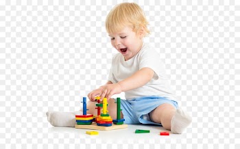 Child care Day care Pre-school Education - Playing wooden children 