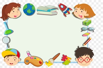 Child Cartoon Clip art - Cute cartoon kids frame 