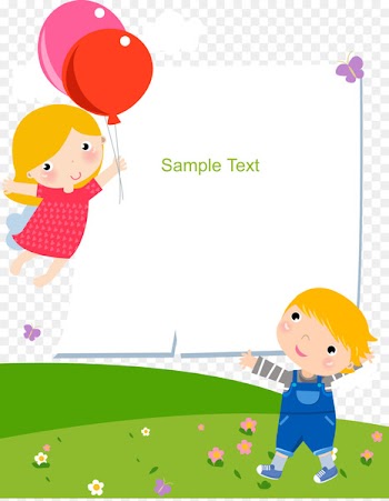 Child Cartoon Clip art - Kids cartoon balloons text box 
