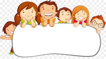 Child Cartoon Illustration - Card child children cute border 