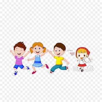 Child Cartoon Illustration - Cute kids 