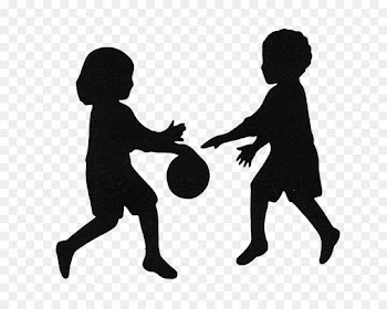 Child, Child Care, Silhouette, Basketball Player PNG