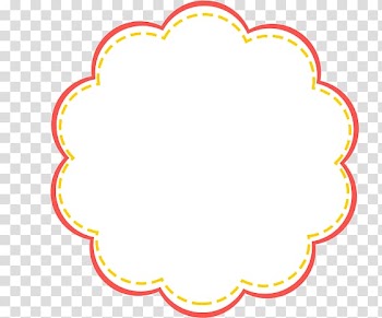 Child Contemporary worship music Craft Paper, Red solid line and yellow dotted line transparent background PNG clipart