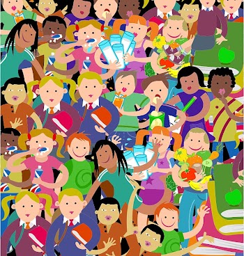 Child Divorce , Crowd transparent background PNG clipart