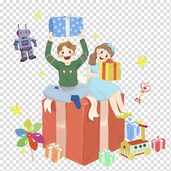 Child Gift , Happy child transparent background PNG clipart