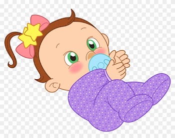 Child Infant Clip Art - Sweet Baby Coloring Book